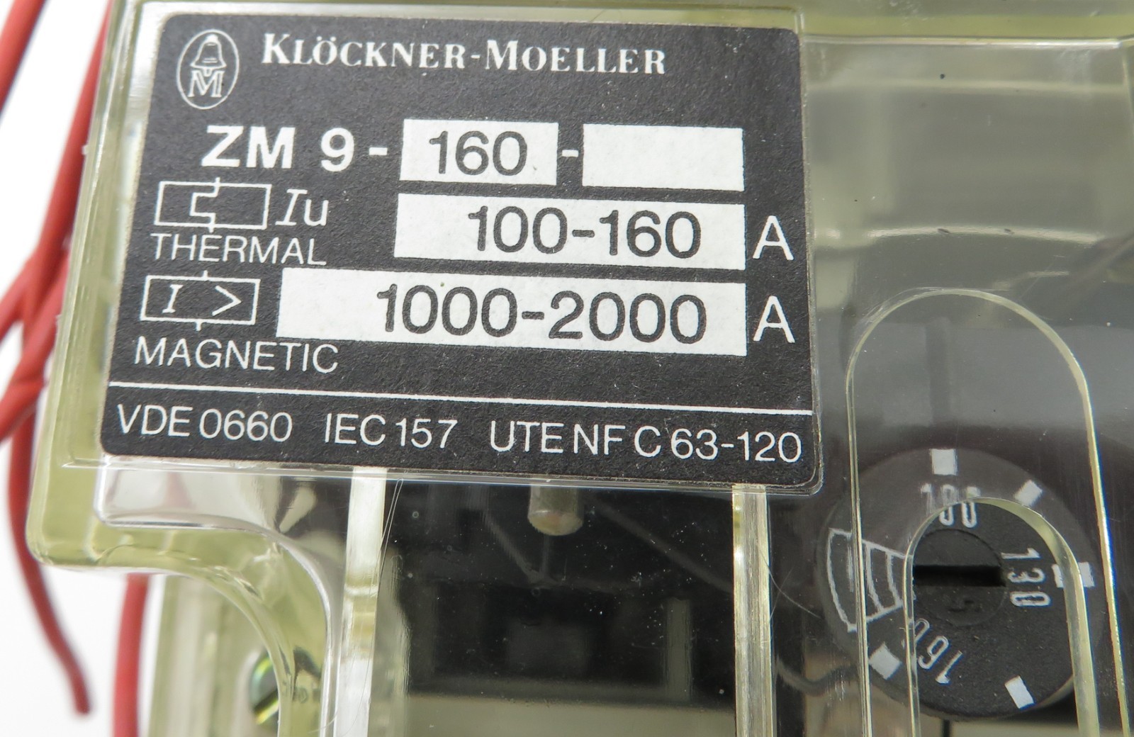 Moeller Circuit Breaker NZM9-250 Trigger ZM9-160 160A + Motor Drive MS9 380V