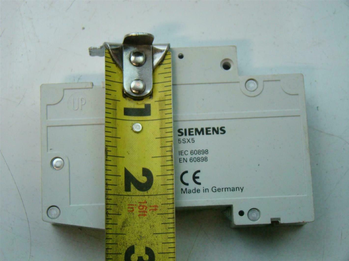 Siemens 25a Circuit Breaker Din Mount 230/440V 5SX21-C25