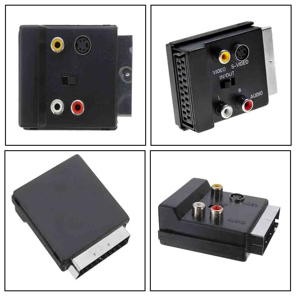 21-pin SCART Connector Nickel-plated Contacts Plastic And Metal Construction