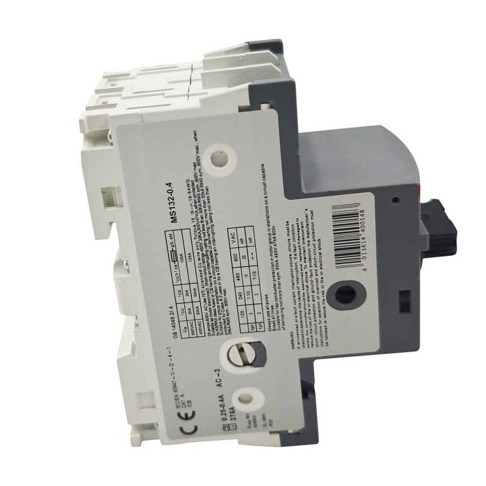 ABB MS132-0.4 manual motor starter 0.25-0.4A Motor circuit breaker US Free TAX