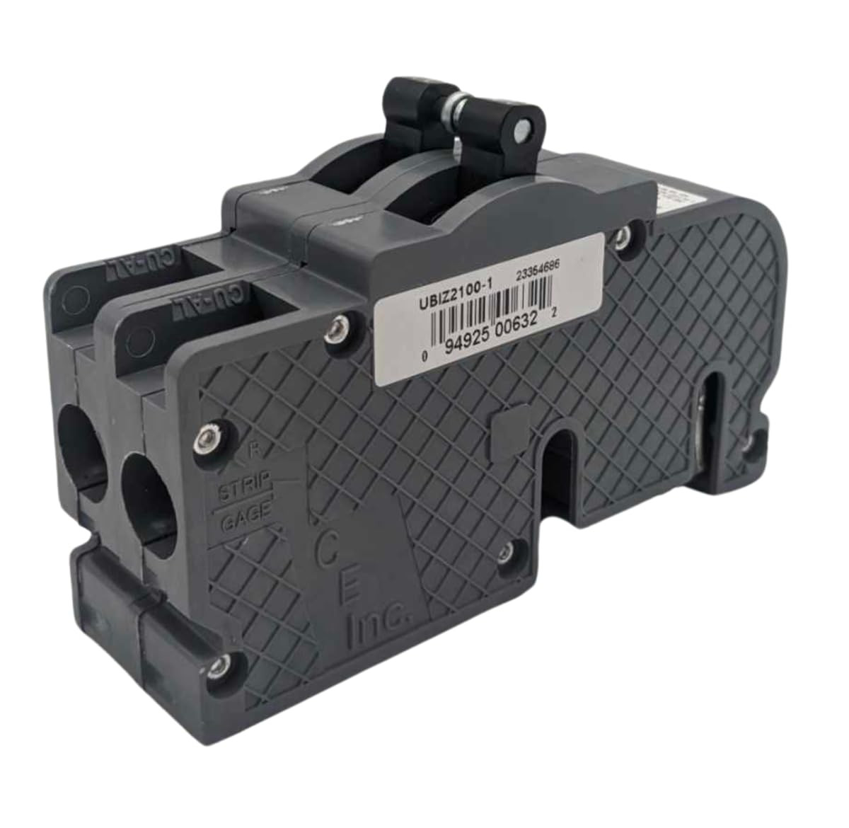 UBIZ2100-1 – 100 Amp 1-1/2 in 2-Pole Zinsco QCAL100 Compatible Circuit Breaker,