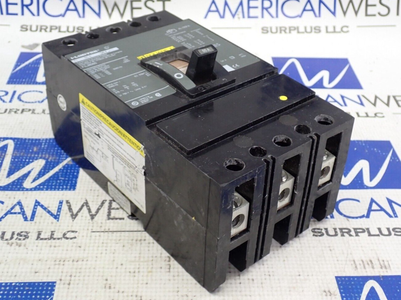 Square D FIL36060 3 Pole 60 Amp 600 Volt 200kA@480V I-Limiter Breaker – Tested