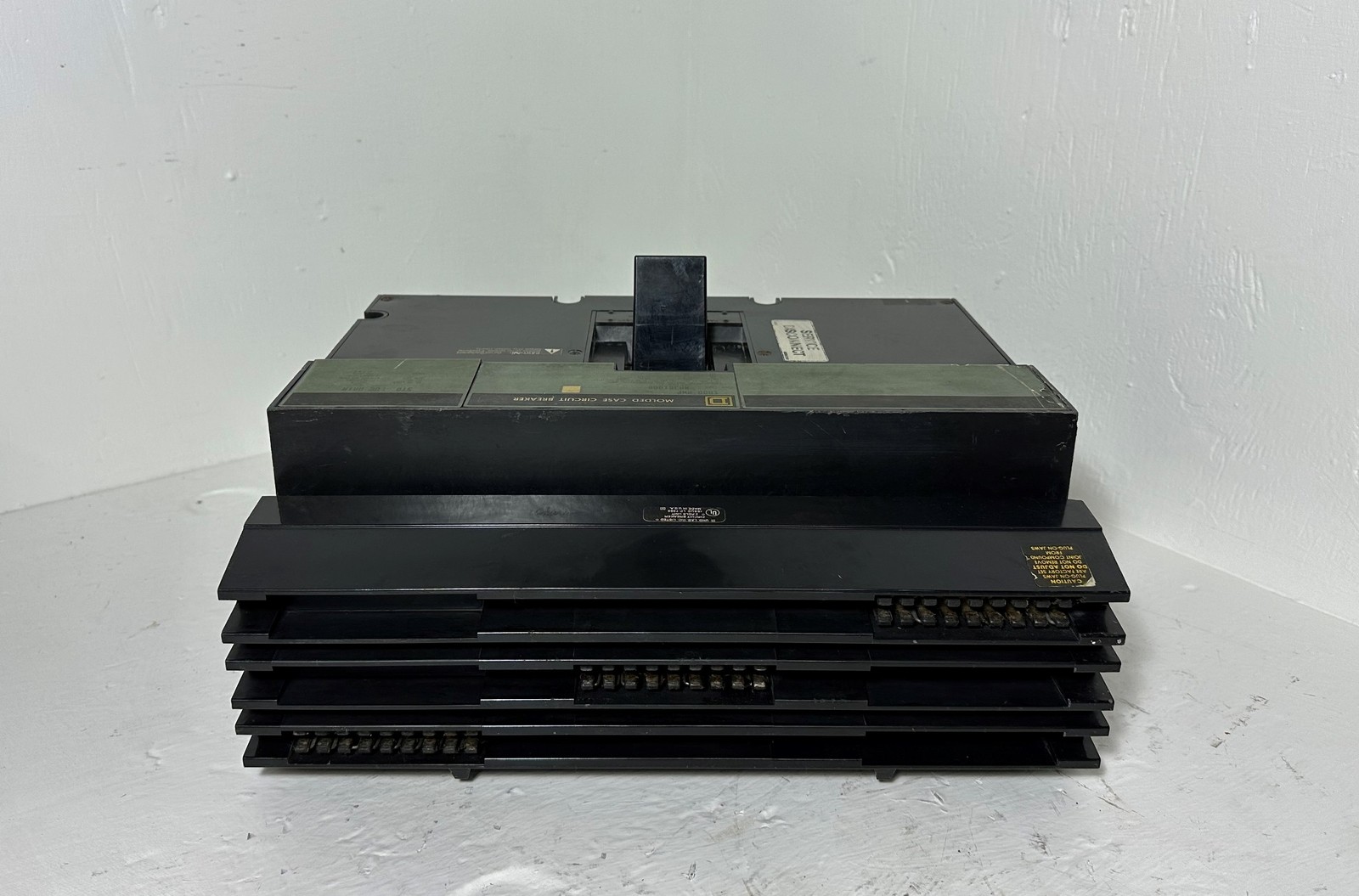Square D I-Line NA361000 1000A Circuit Breaker 600V Type NAA 1000 Amp bad label