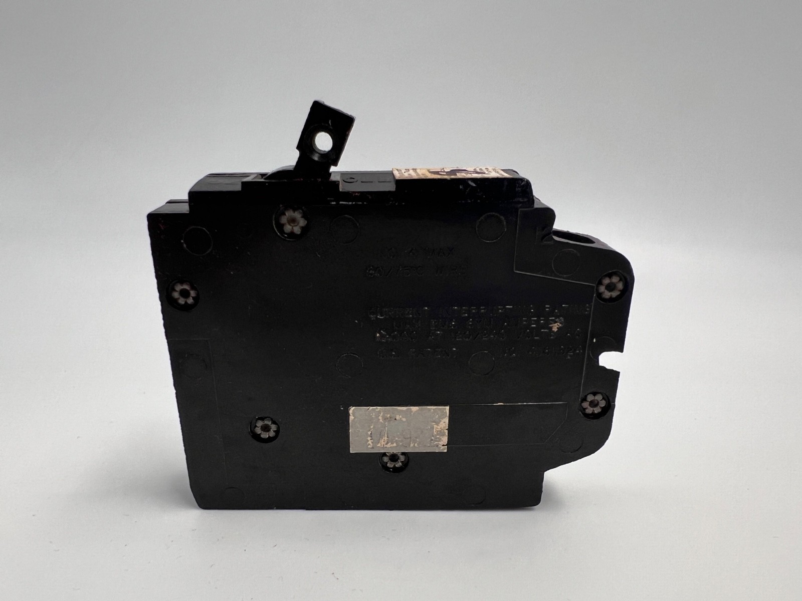 Crouse Hinds 15 Amp 1 Pole MH115R MH/MM Circuit Breaker Right Clip