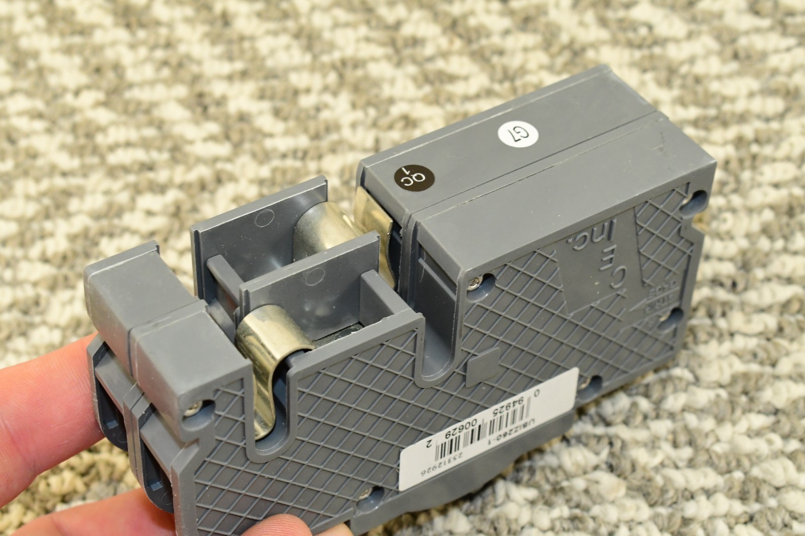UBIZ Thick 60 Amp 1-1/2 in. 2-Pole Zinsco Type QC60 Replacement Circuit – NEW