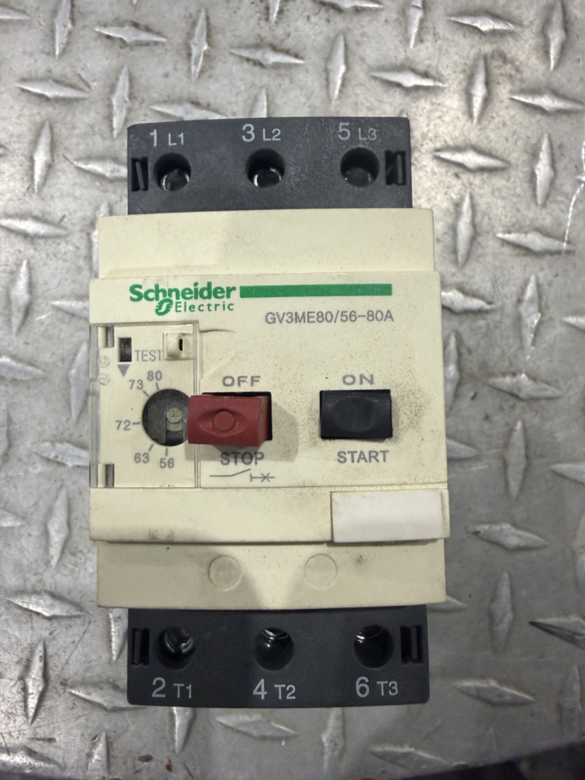 Schneider Electric GV3ME80 Motor Circuit Breaker 56-80A Thermal Magnetic