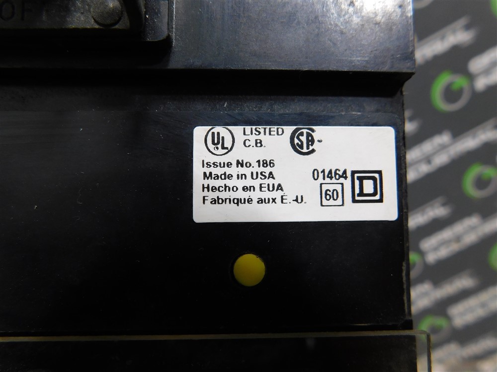 USED Square D KI36225G I-Limiter Circuit Breaker & GFM250KA Ground Fault Module