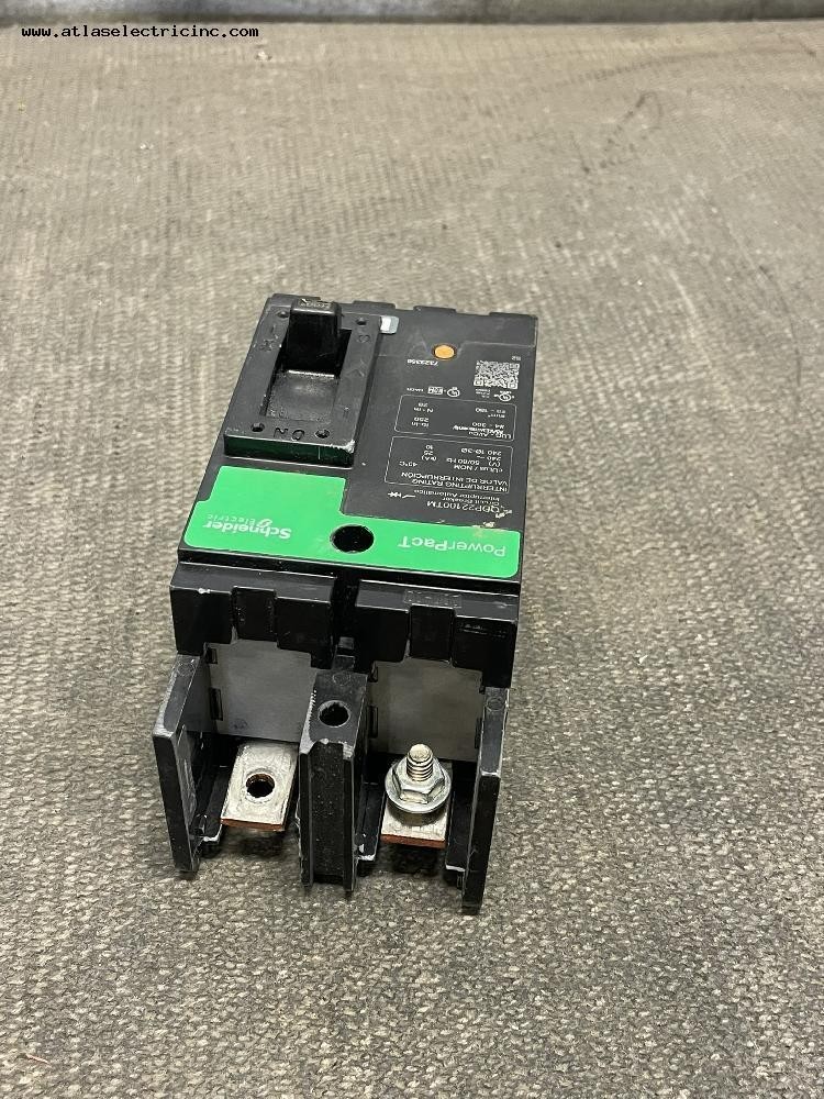 Square D QDP22100TM Molded Case Circuit Breaker 100 Amp 240 Volt