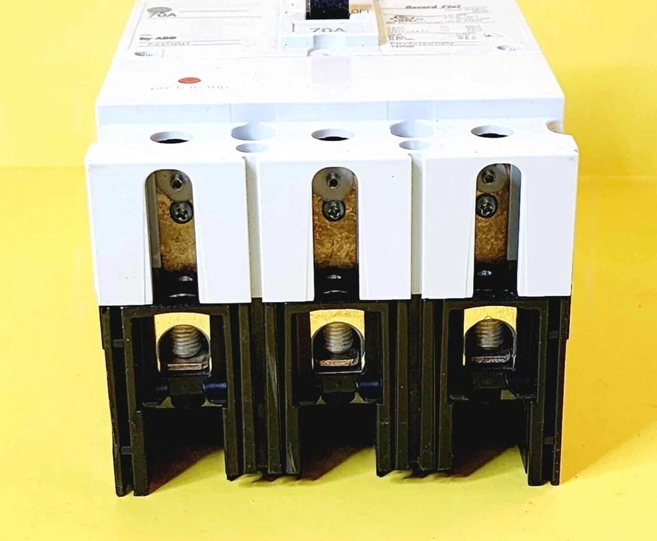 ⚡GENERAL ELECTRIC GE BY ABB FBV36TE070RV 70A 3P 240VAC 480VAC CIRCUIT BREAKER⚡