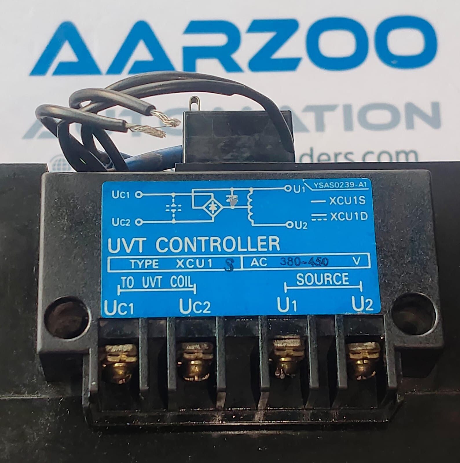TERASAKI XS400CS TemBreak 300A CIRCUIT BREAKER with XCU1S UVT Controller | USED