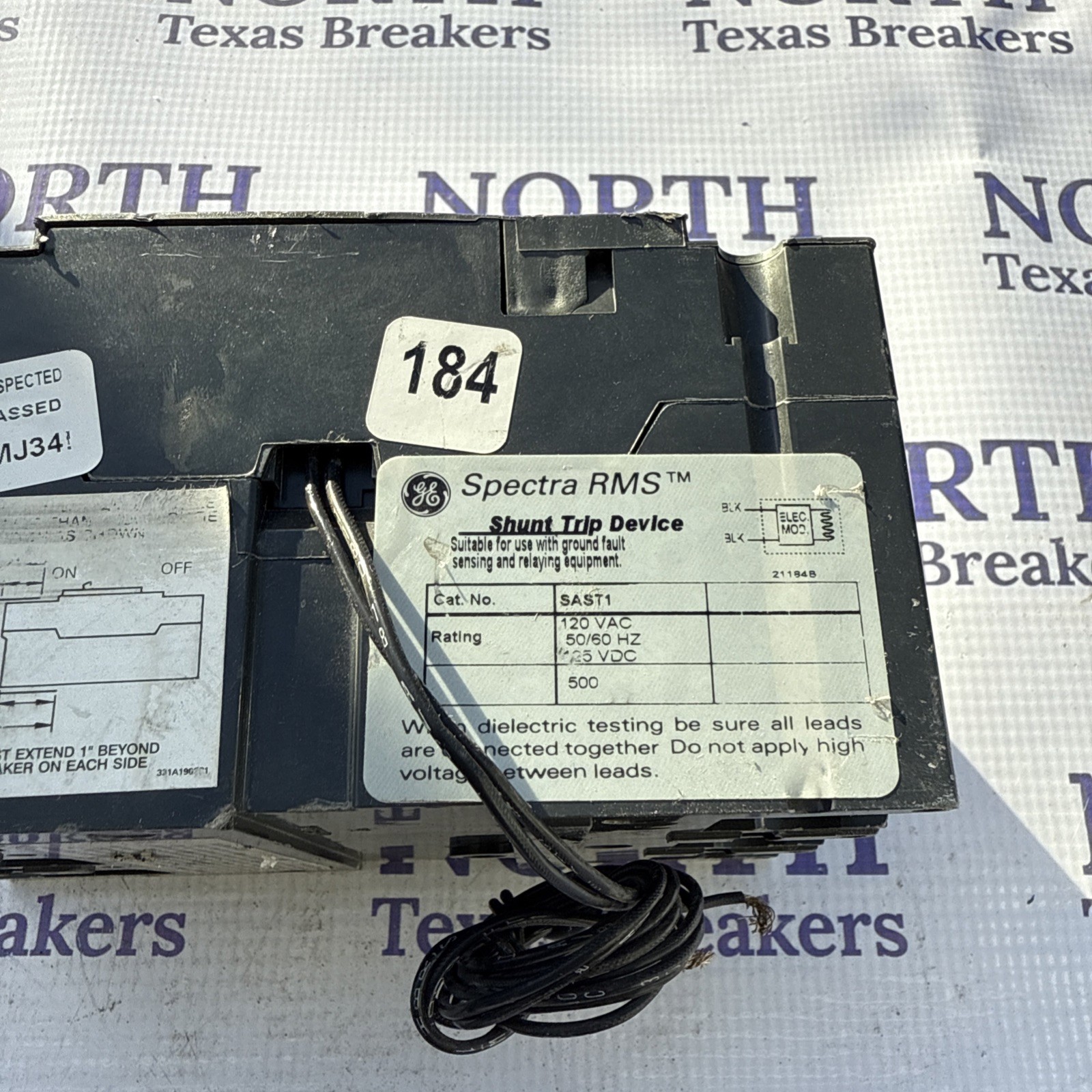 NIB – GE – SELA36AI0150 – E-Frame 3P 600V 150A Mag Circuit Breaker No Box