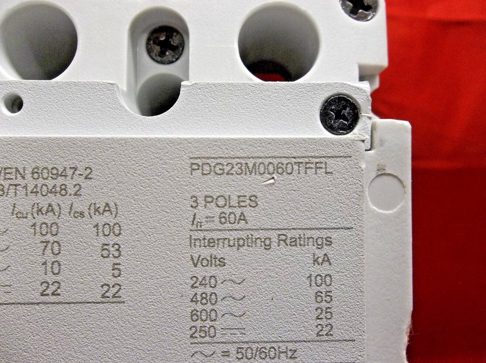 EATON PDG23M0060TFFL circuit breaker 335A1