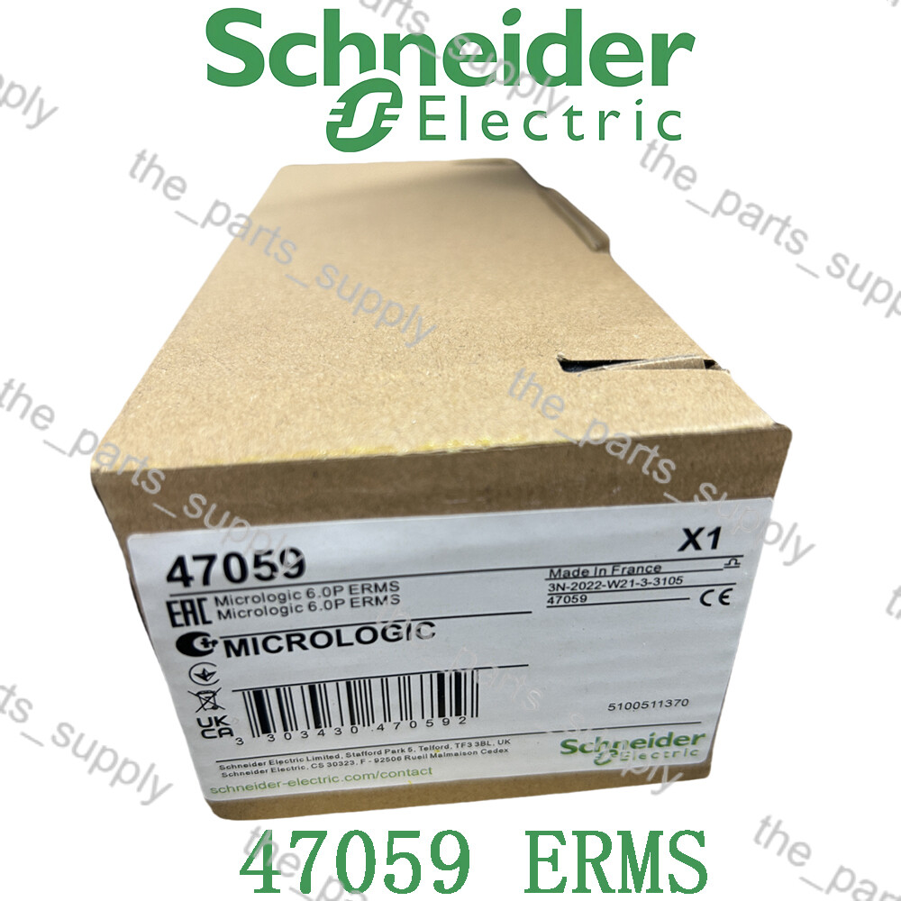 47059 ERMS SCHNEIDER ELECTRIC /SQUAR D TRIP UNIT MICROLOGIC 6.0P ERMS 47059