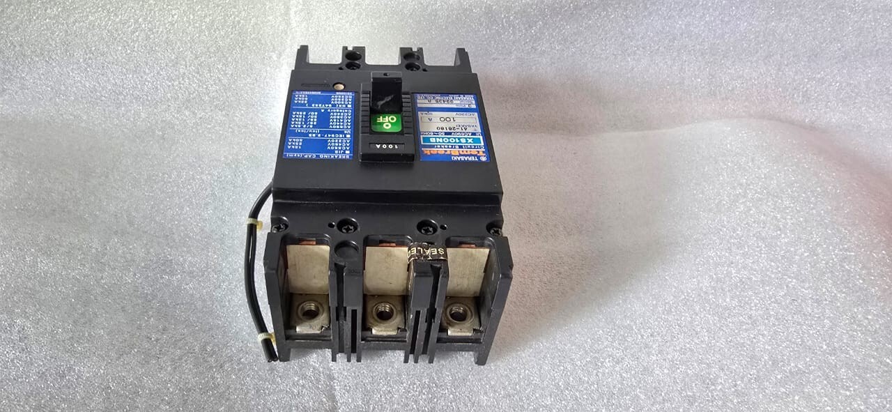 TERASAKI XS100NB TEMBREAK CIRCUIT BREAKER 100AMP 3POLE 50/60HZ (FREE SHIPPING)
