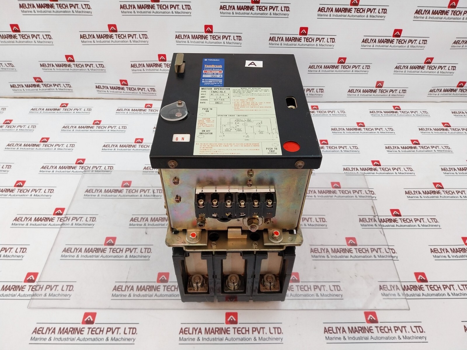 Terasaki Electric TL-400E Tembreak Circuit Breaker TMC4LE 350A AC690V 50-60Hz