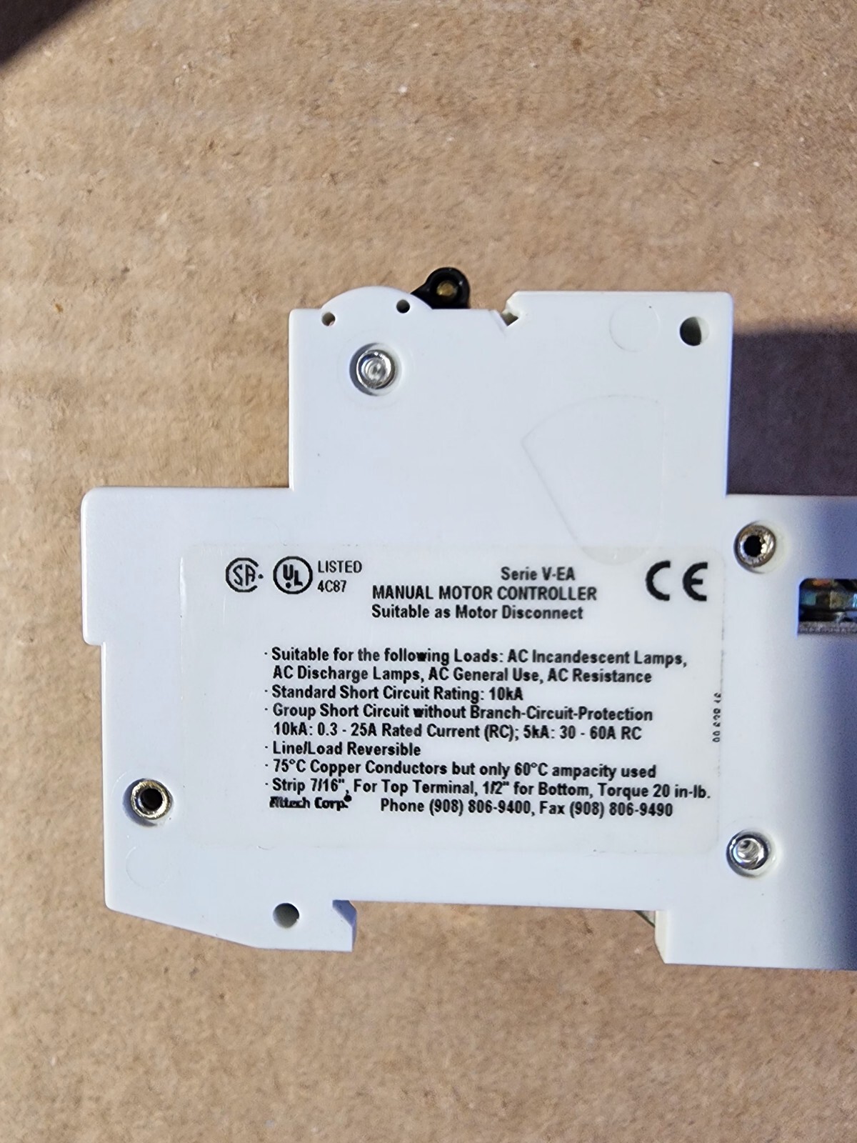 ABL Sursum G16A 2GU16 Circuit Breaker 2P 16A 480/277 VAC