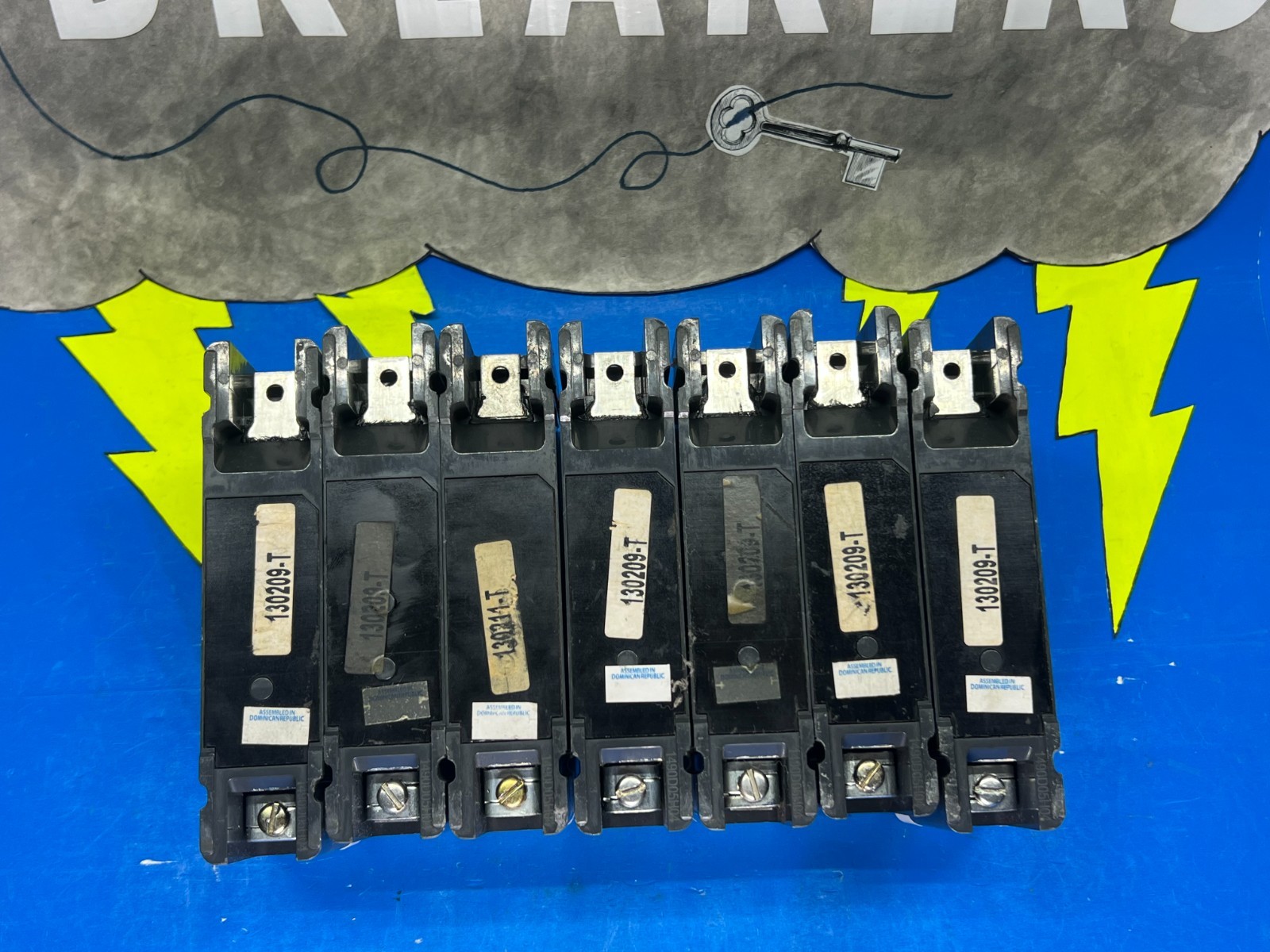 EATON HFD1020, 1 Pole, 20 Amp, 277v (Seller Refurbished)
