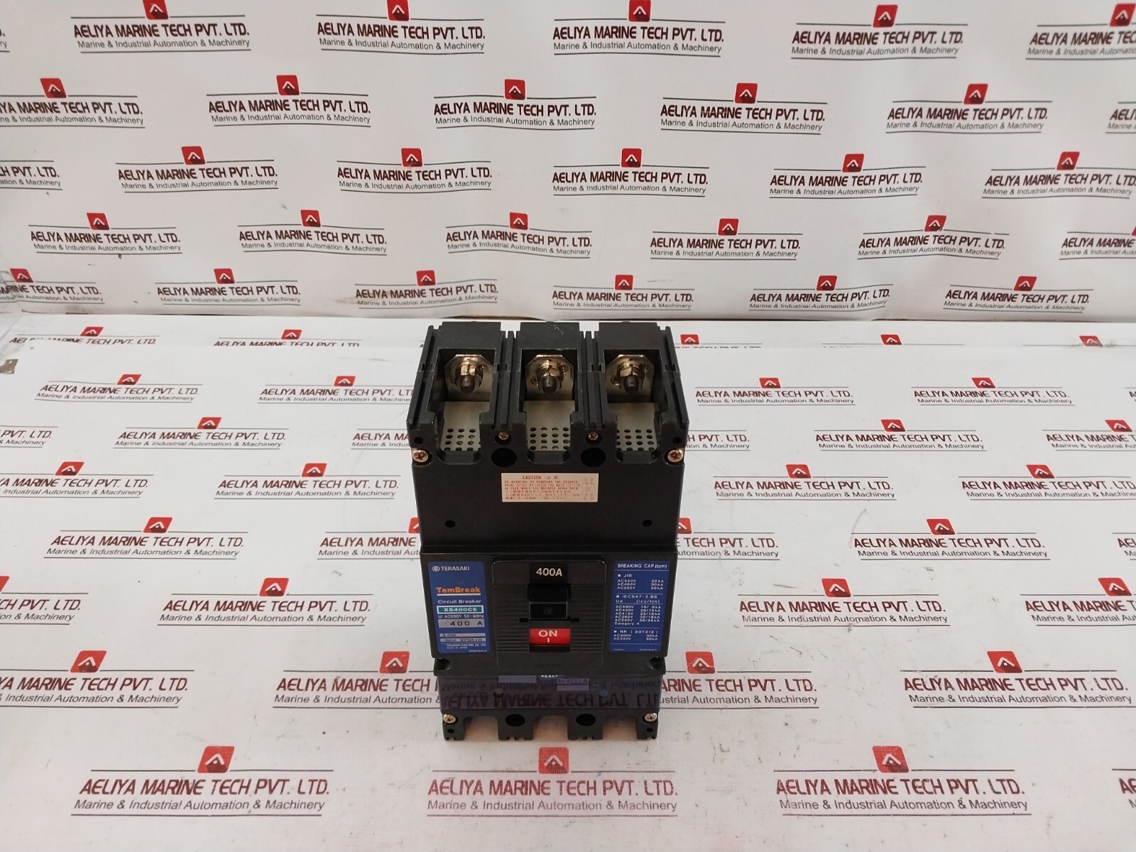 TERASAKI ELECTRIC XS400CS 3Pole Tembreak Circuit Breaker AC690V 200-480V 400A