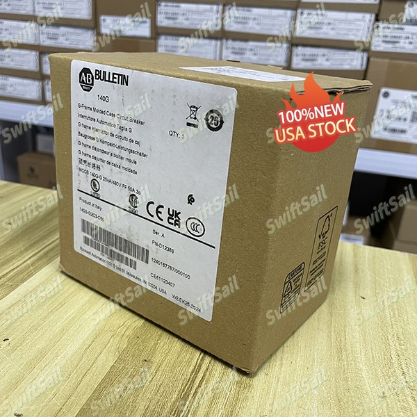 New Allen-Bradley 140G-G2C3-C50 Heavy Duty Electrical Control Breaker