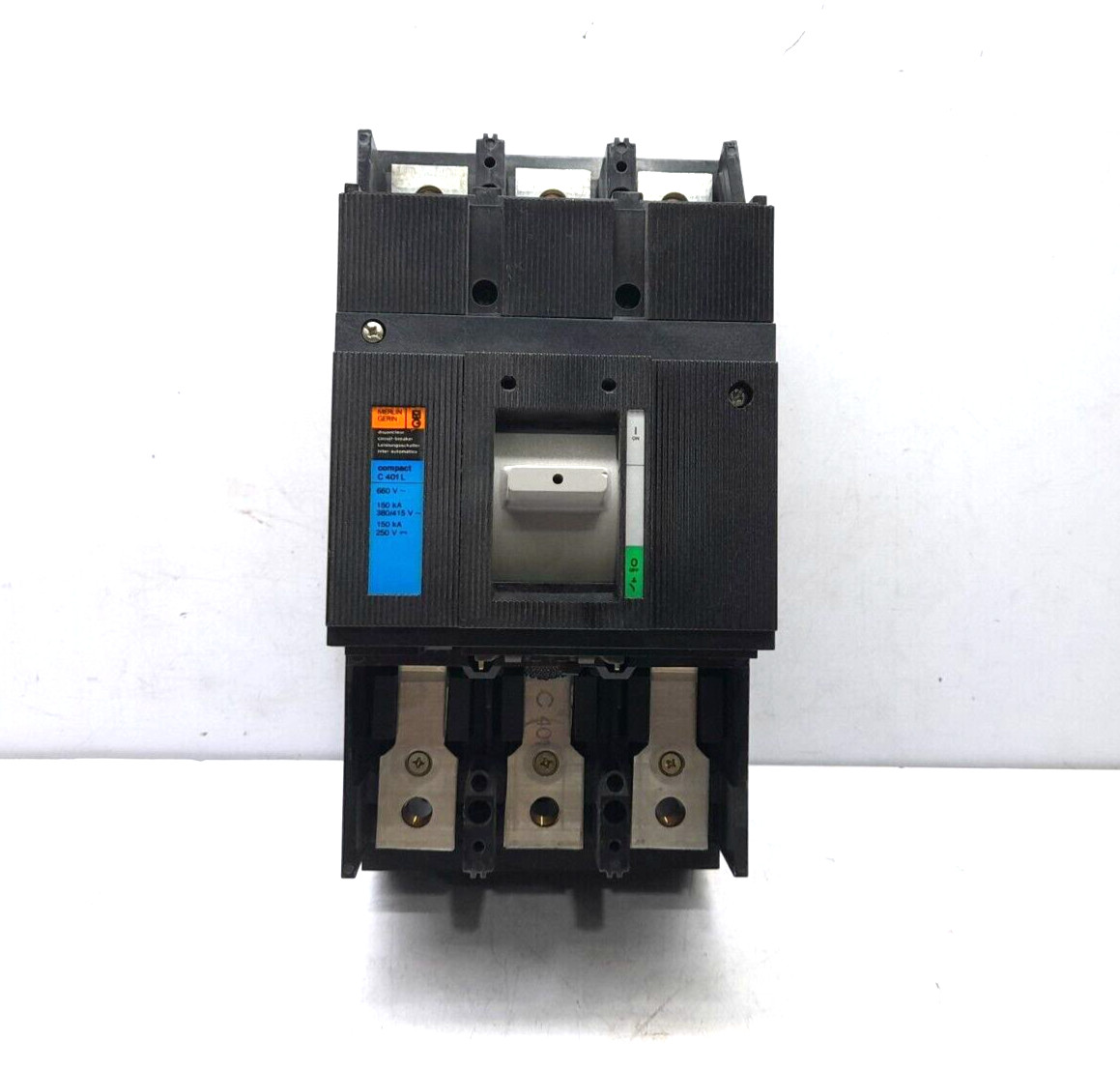 Merlin Gerin C401L Circuit Breaker 660V~ 150kA 380/415V~ 150kA 250VDC