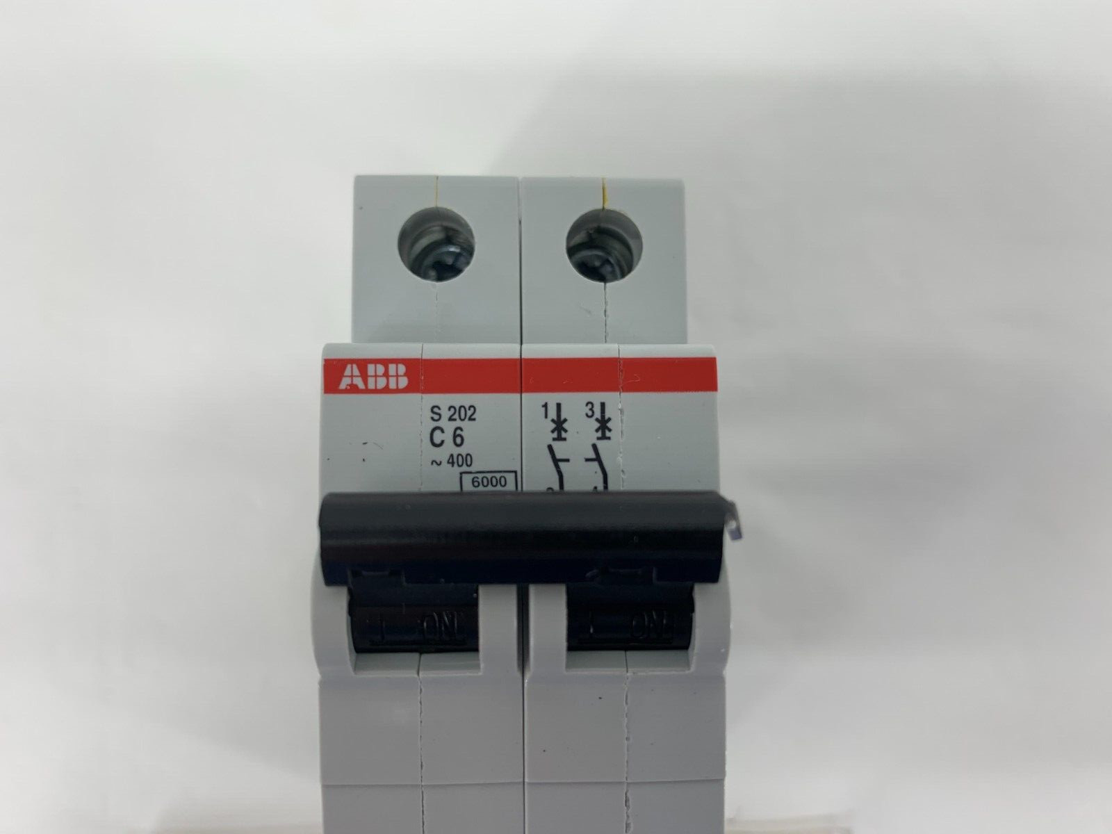 ABB 2CDS252001R0064 S202-C6 Miniature Circuit Breaker 2P 6A 480Y/277VAC