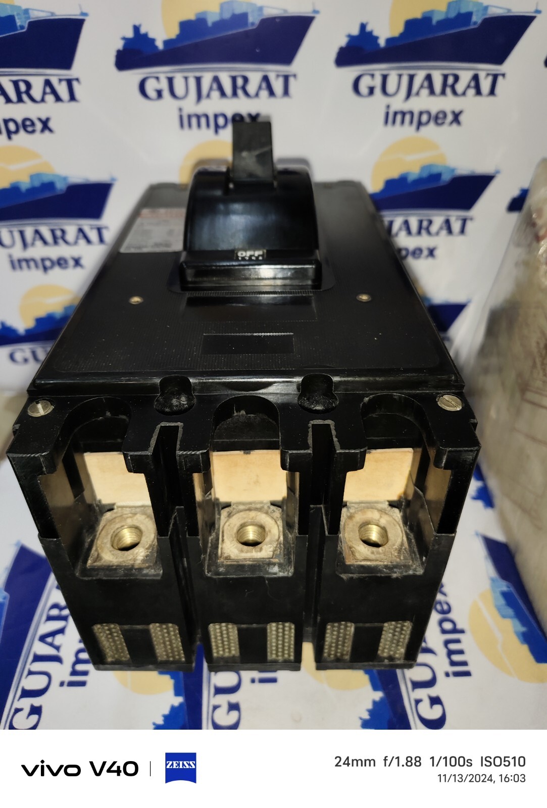 TESTED OK TERASAKI ELECTRIC TL-225B Circuit Breaker 3POLES 125AMP 180KA JAPAN