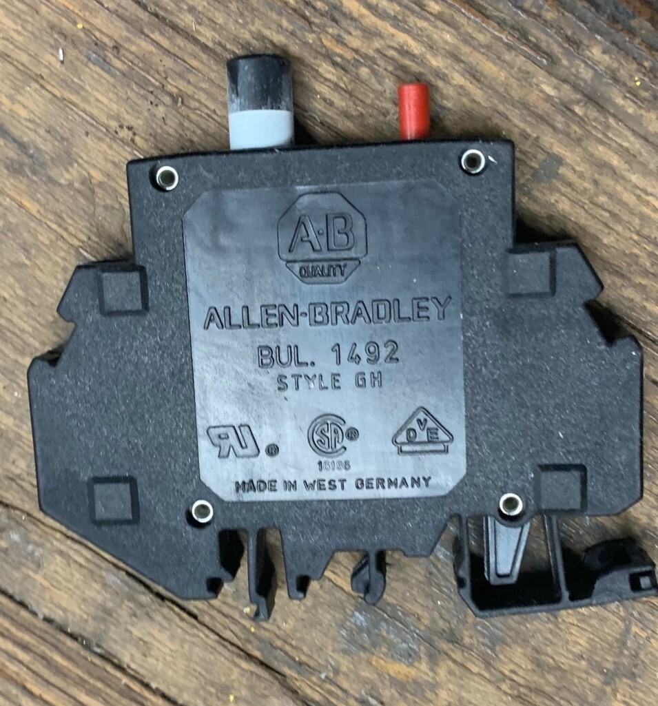 ALLEN BRADLEY 1492-GH002 SER B MINIATURE CIRCUIT BREAKER 0.2A 250V