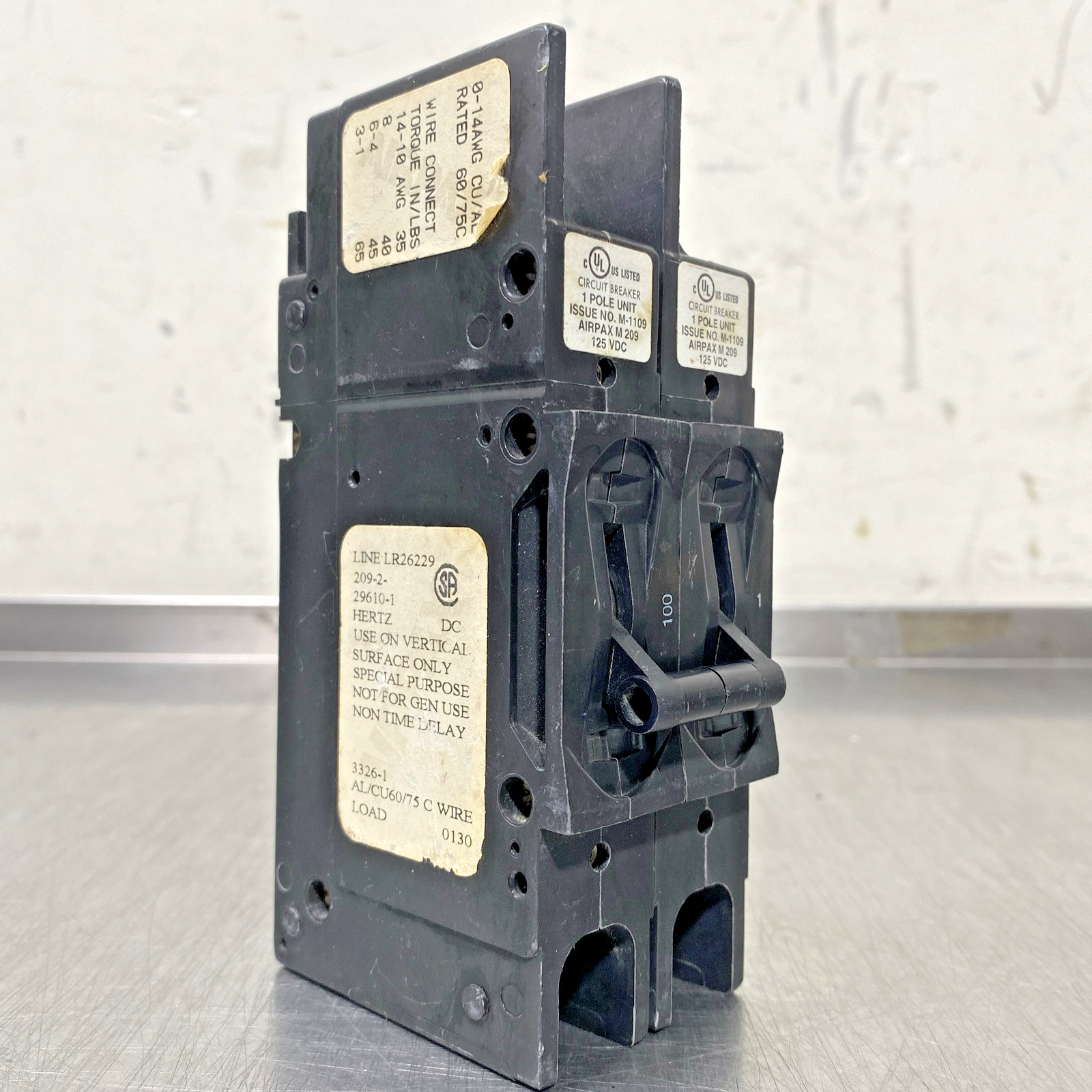 AirPax LR26229 2 Pole 120/240V Circuit Breaker