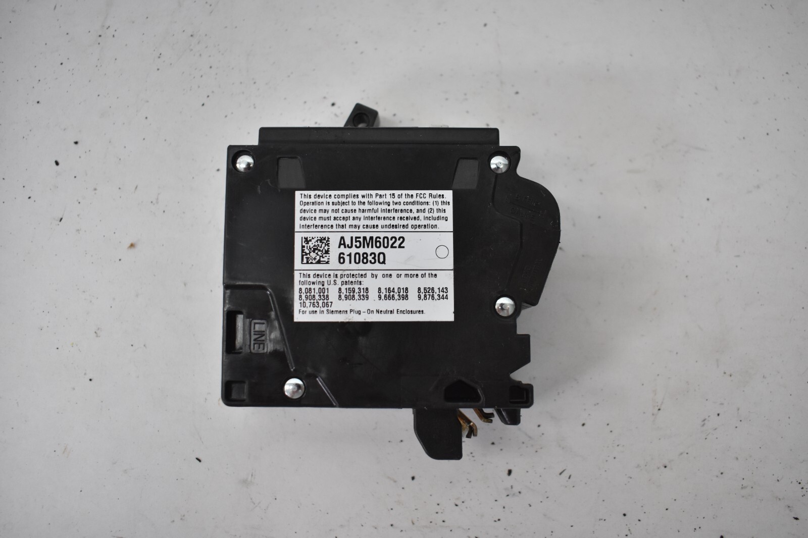 Lot of 5 Siemens GFCI Circuit Breaker Device Class A Test QF115AN QPF2N