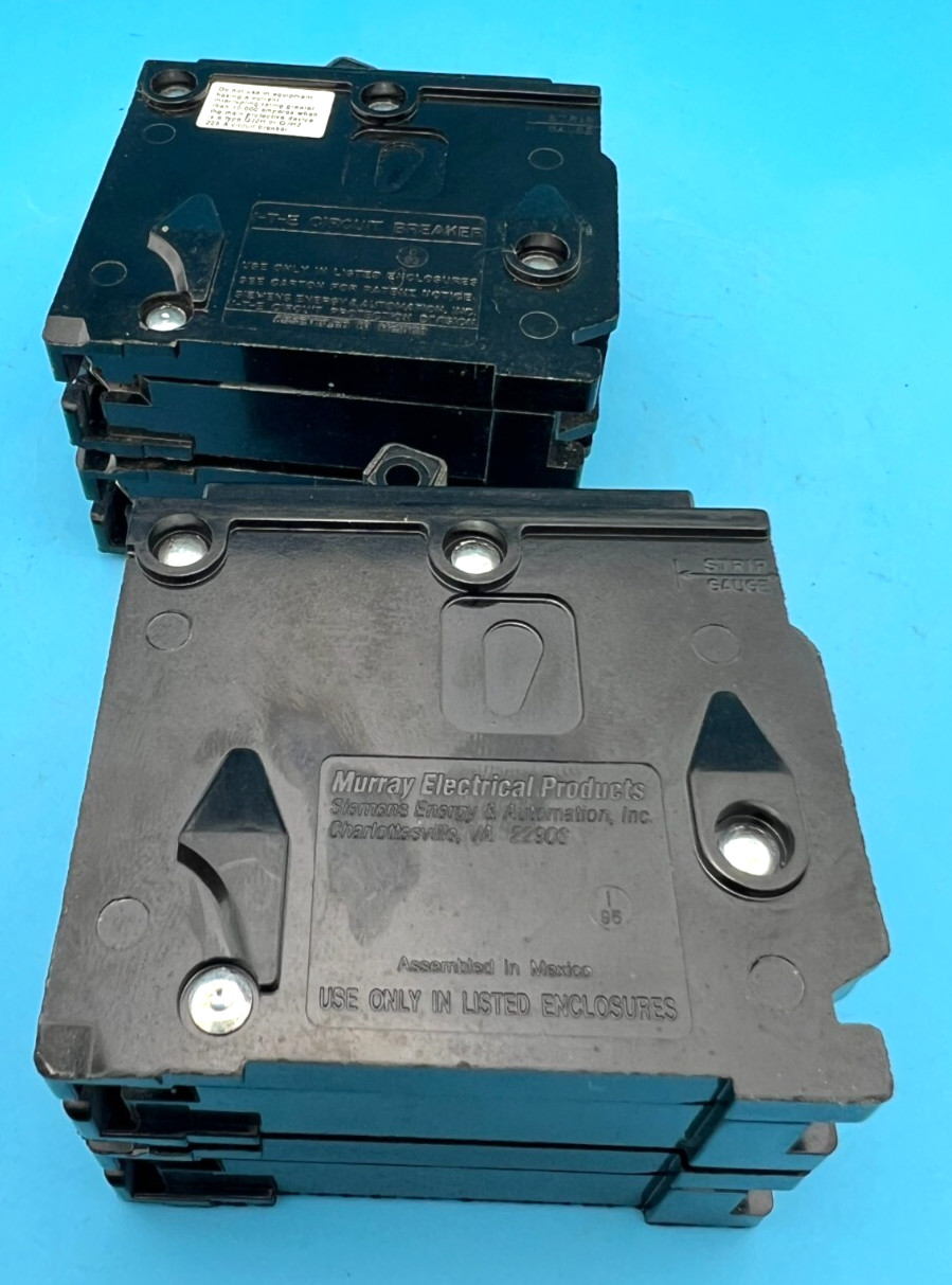 Siemens Q240 40 Amp 2 Pole Type QP Circuit Breaker ITE 240V 2P 40A Plug On HACR