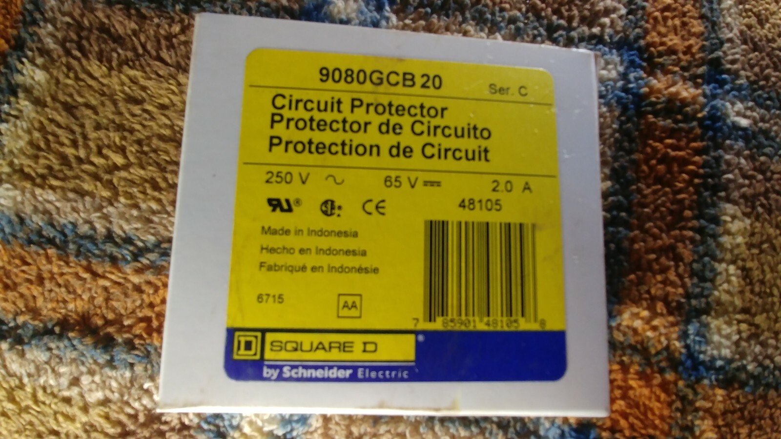 SQUARE D 9080GCB20