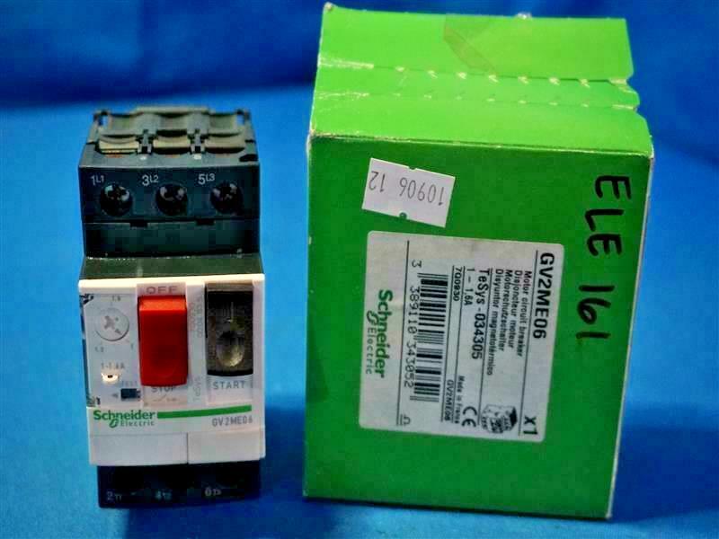 Schneider GV2ME06 Motor Circuit Breaker NEW NOB 30Days Warranty Fast Shipping