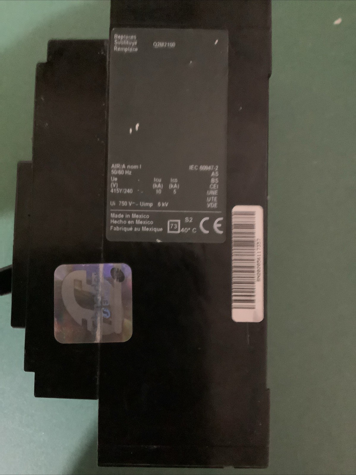 Square D Circuit Breaker (100Amp) (QBP22100TM)