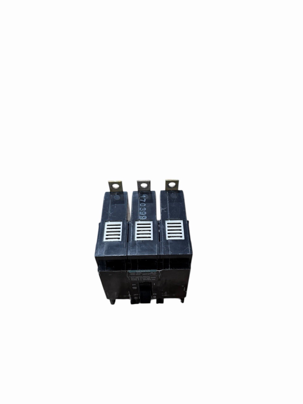 Siemens BQD325 25A 3 Pole 480Y/277V Bolt-On Circuit Breaker P1 Panelboard