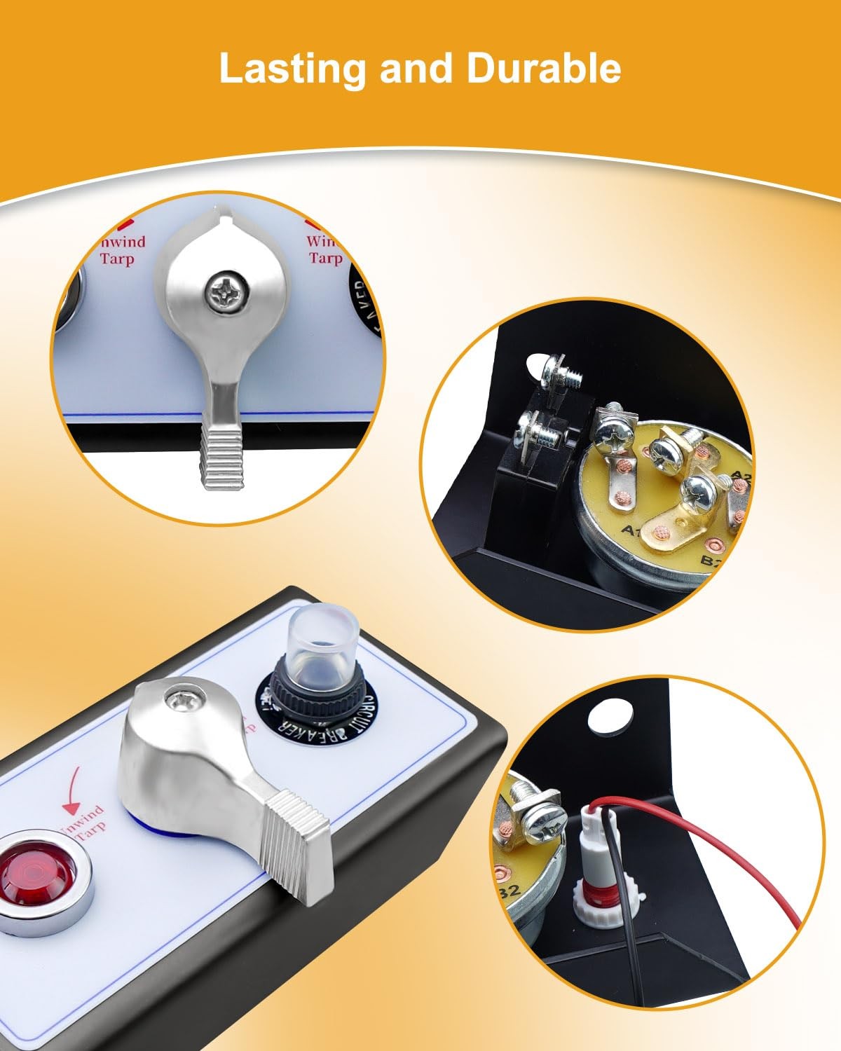5540710 Electronic Switch Tarp Motor Rotary Switch12VDC 50 Amps Rotary Start …
