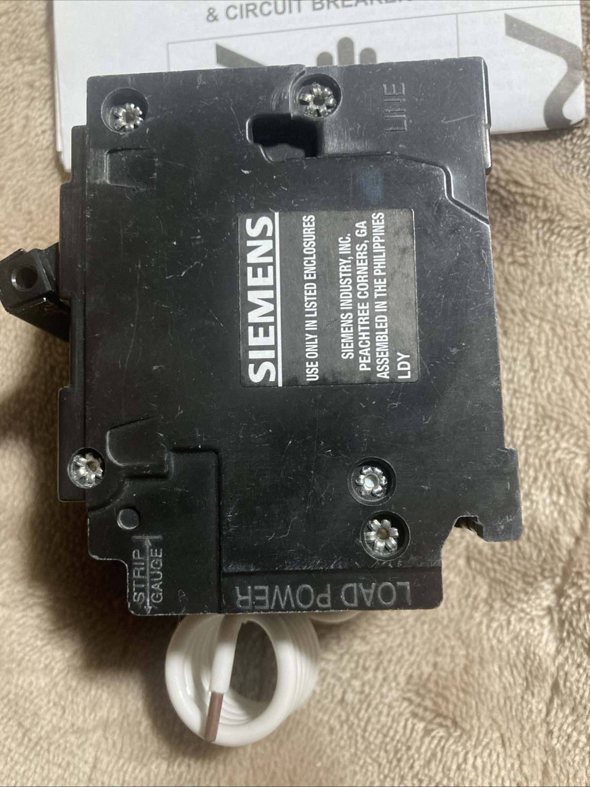 NEW Siemens Q230GF 30Amp 2 Pole GFCI Ground Fault Breaker 120/240 (NEW)