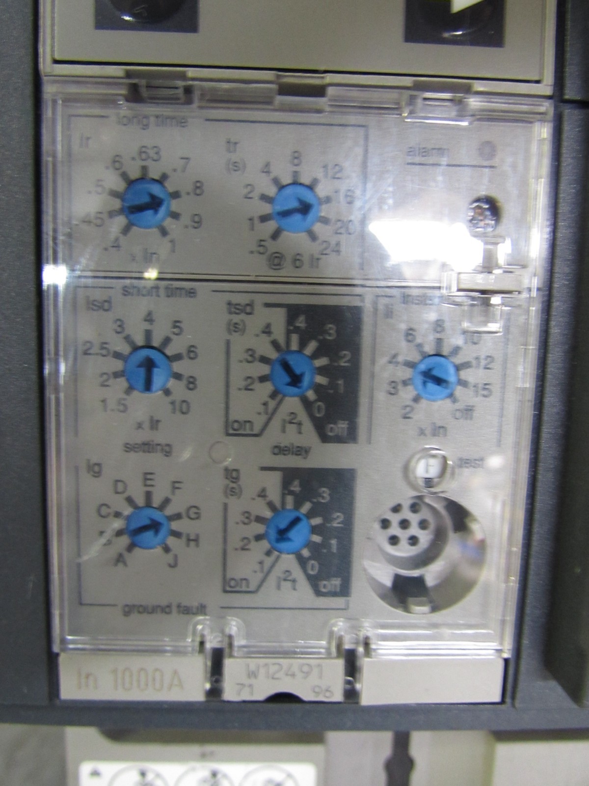 Square D PGA36100U44AYP , PowerPact I-LINE Circuit Breaker , LSIG, 3P/600V/1000A