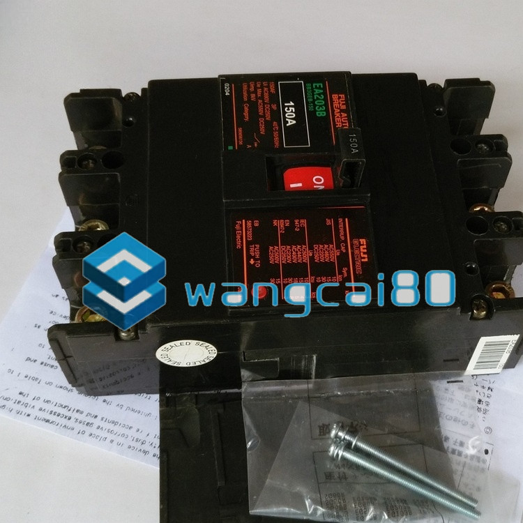 1Pcs New FUJI EA203B 150A 3P Industrial Automation Auto Circuit Breaker