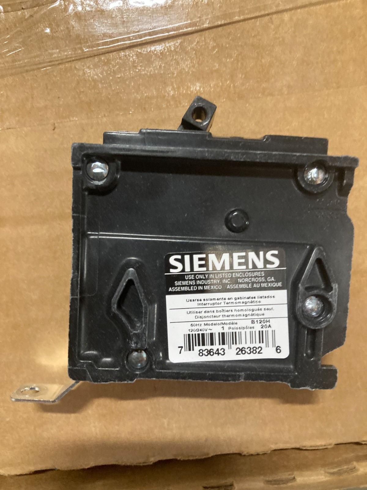 (LOT OF 16) Siemens B120H Circuit Breaker 20A 1P 120/240V BRAND NEW