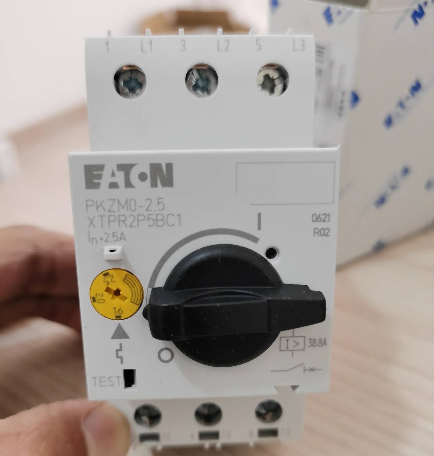 EATON PKZM0-2,5 Motor Protection Circuit Breaker
