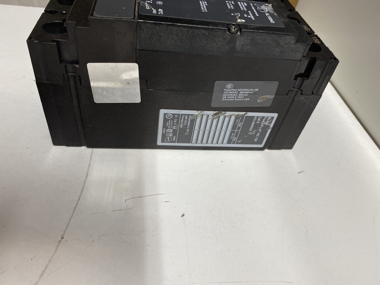 NEW SQUARE D HGL36090SA 90 amp 600v Powerpact Circuit Breaker￼ Warranty 1YR￼