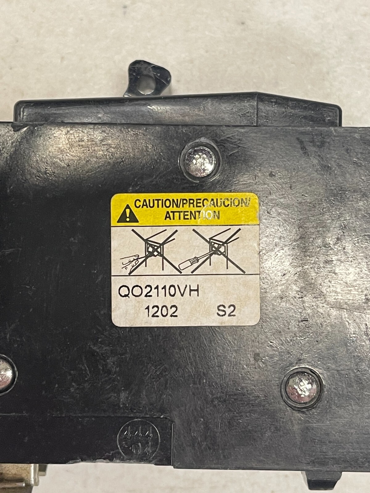 Square D QO QO2110VH 2Pole 110Amp 22K 120/240v Circuit Breaker
