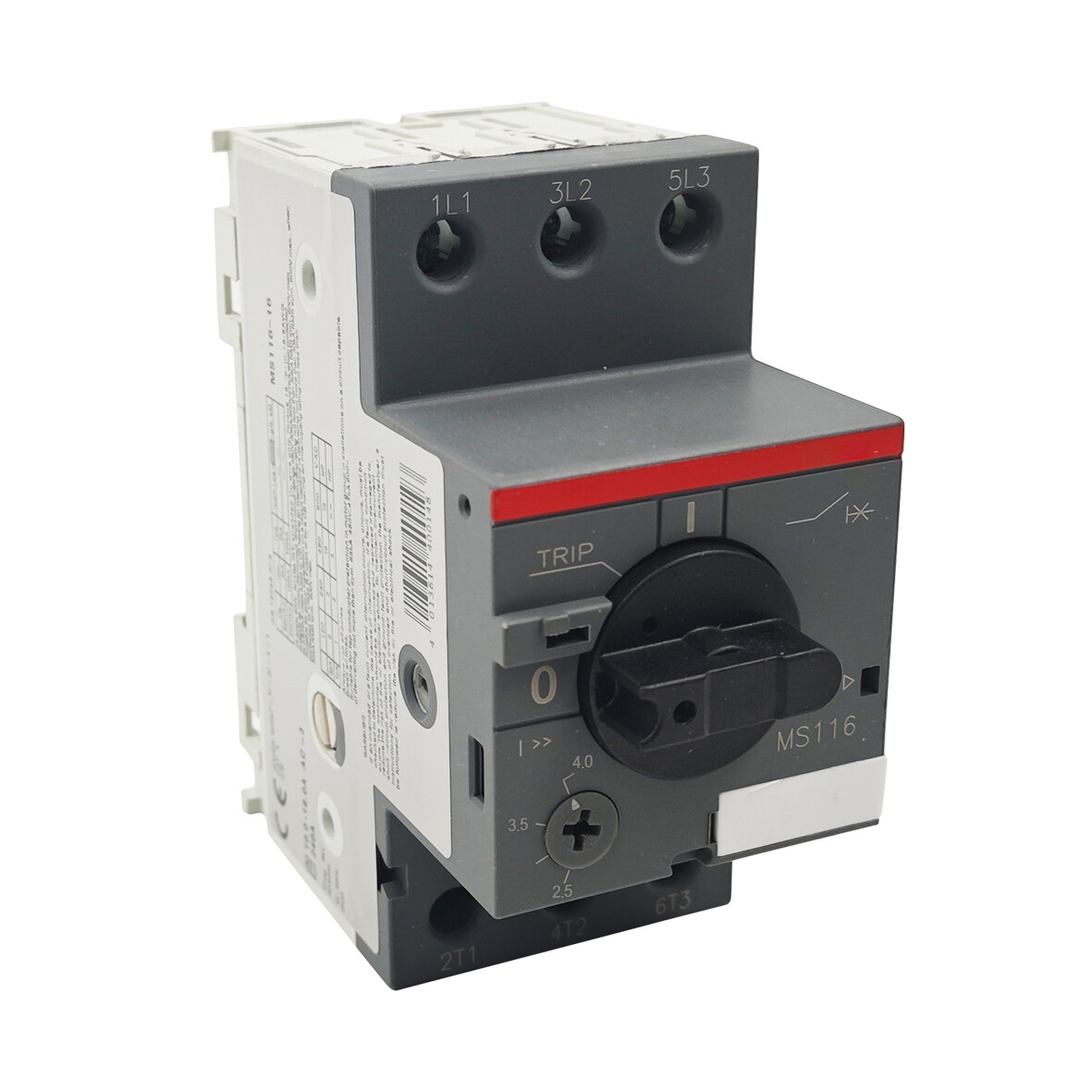 MS116-4 2.5-4A manual motor starter Motor circuit breaker with rotary knob