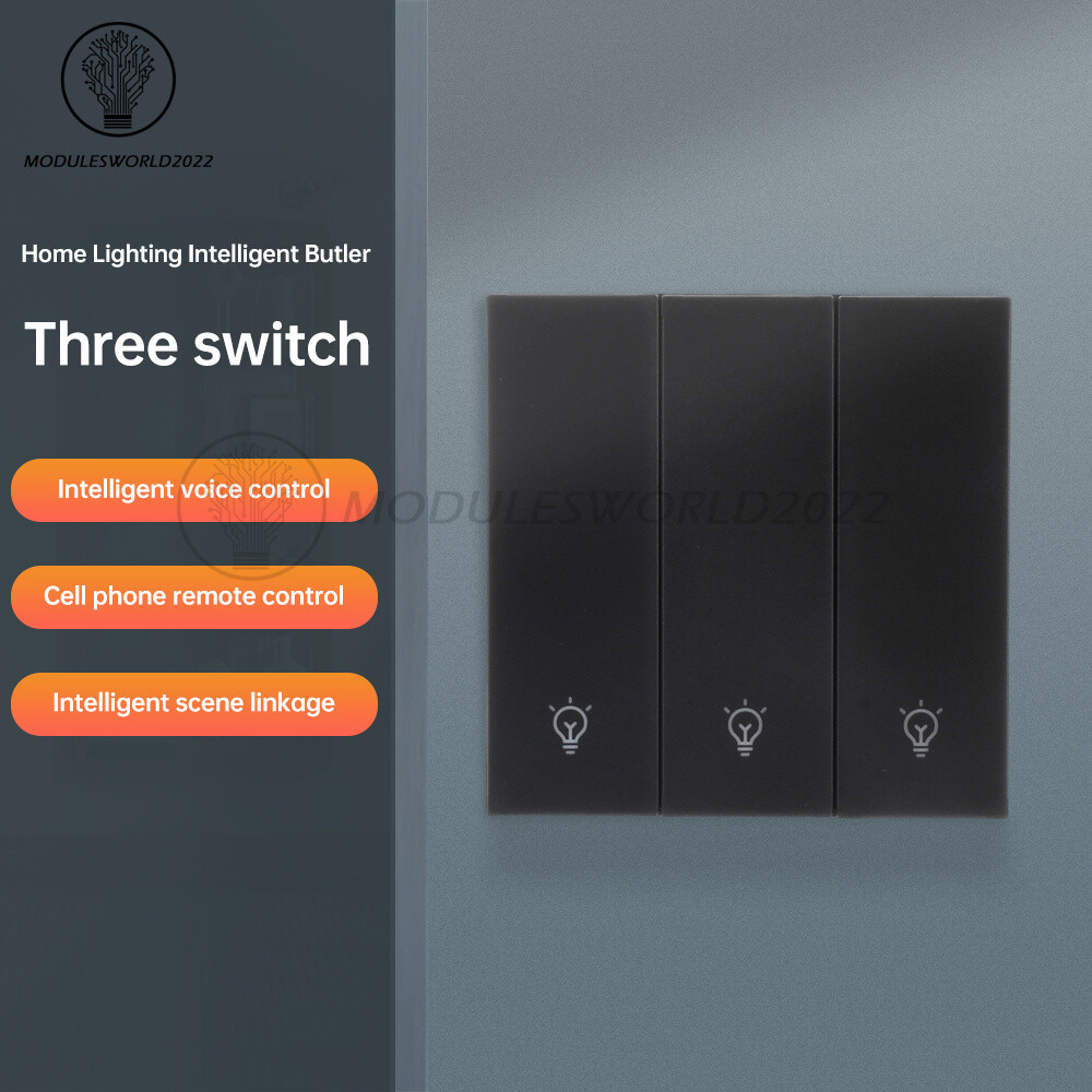 DH-315 Ewelink WiFi Smart Switch Light Control Panel Remote Control Wall Switch