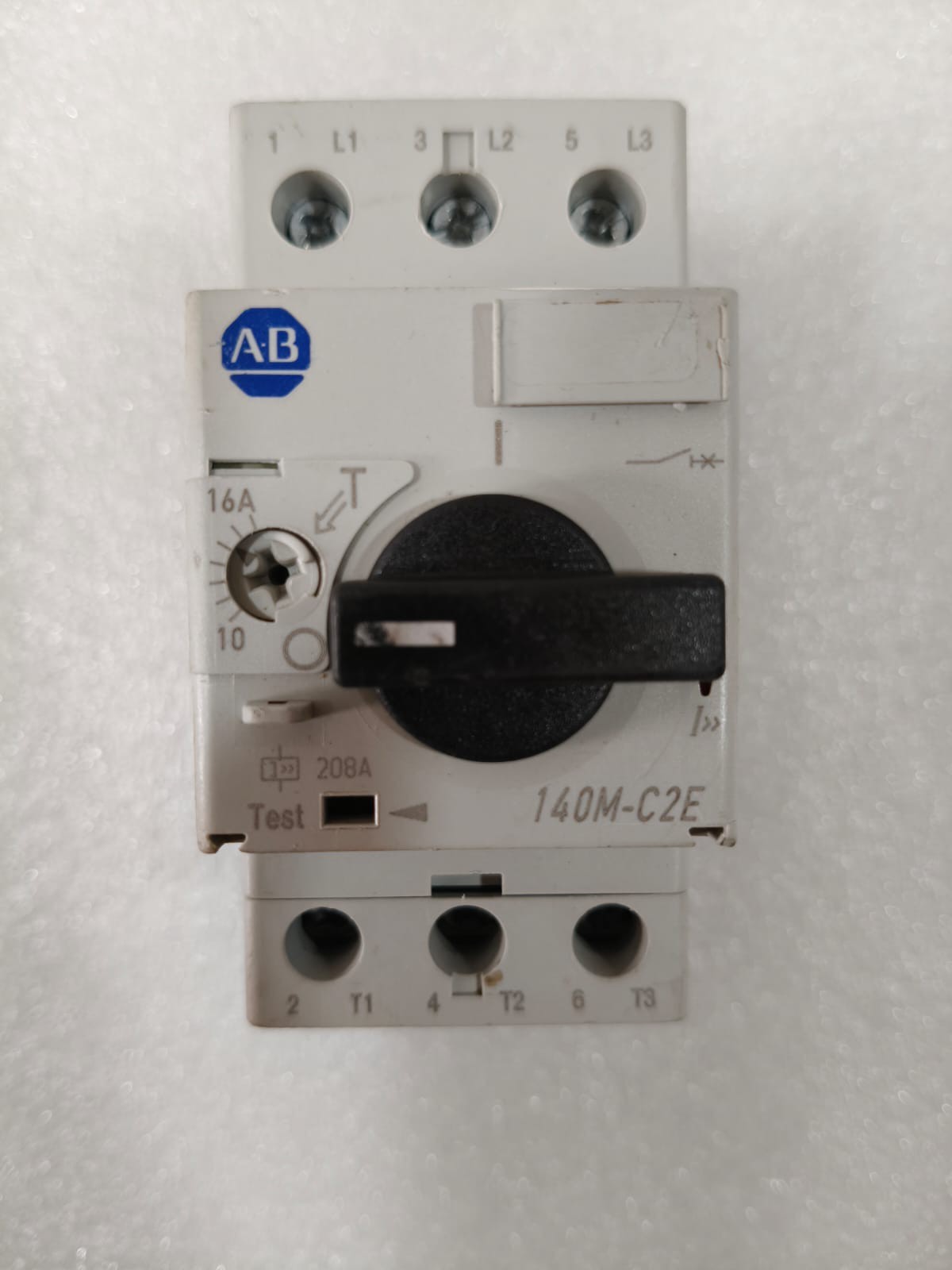ALLEN BRADLEY 140M-C2E-C16 CIRCUIT BREAKER MOTOR PROTECTION 10-16A 3P TESTED OK