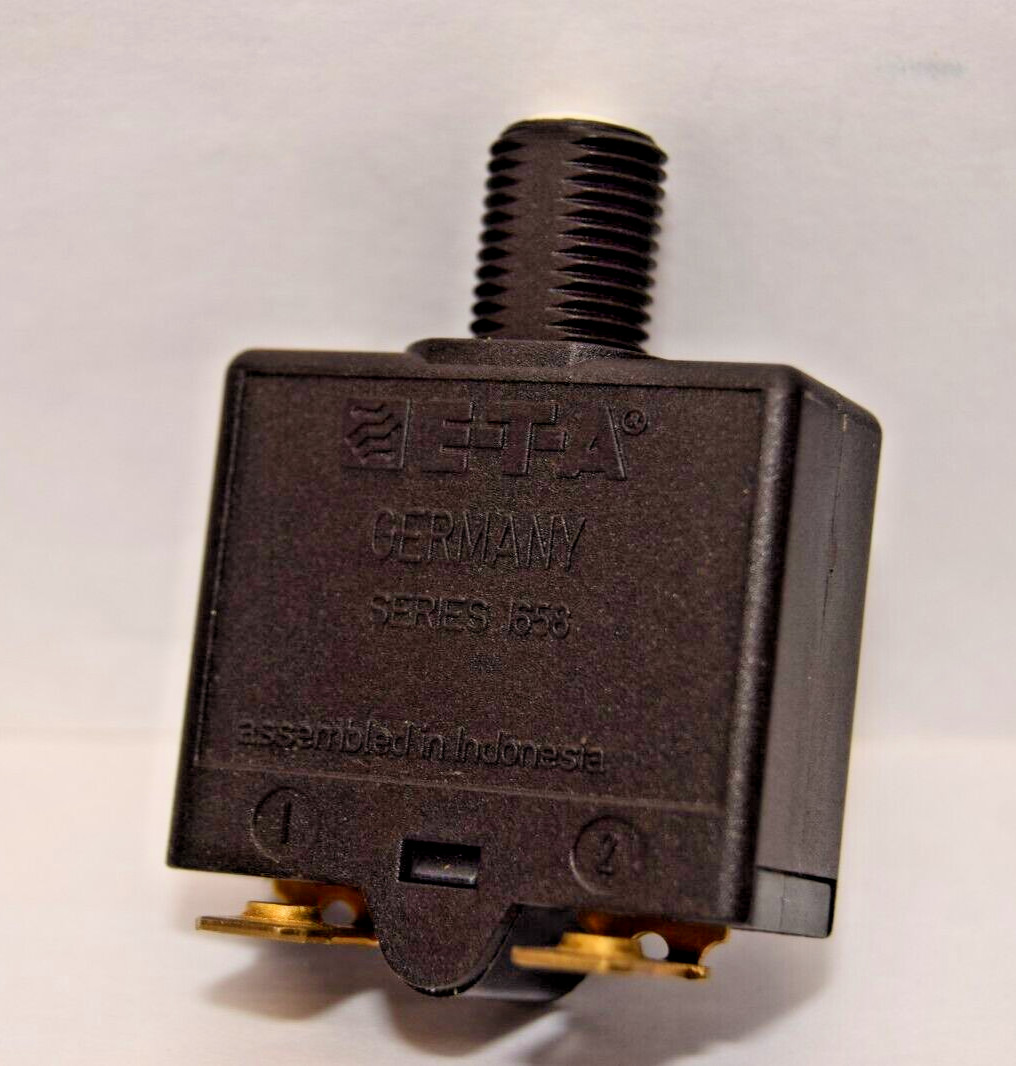 Lot 5 E-T-A ETA 1658-G21-00-S83-5A BREAKER 7-17sec 5A 5 Amp G21 1658 240v 28v
