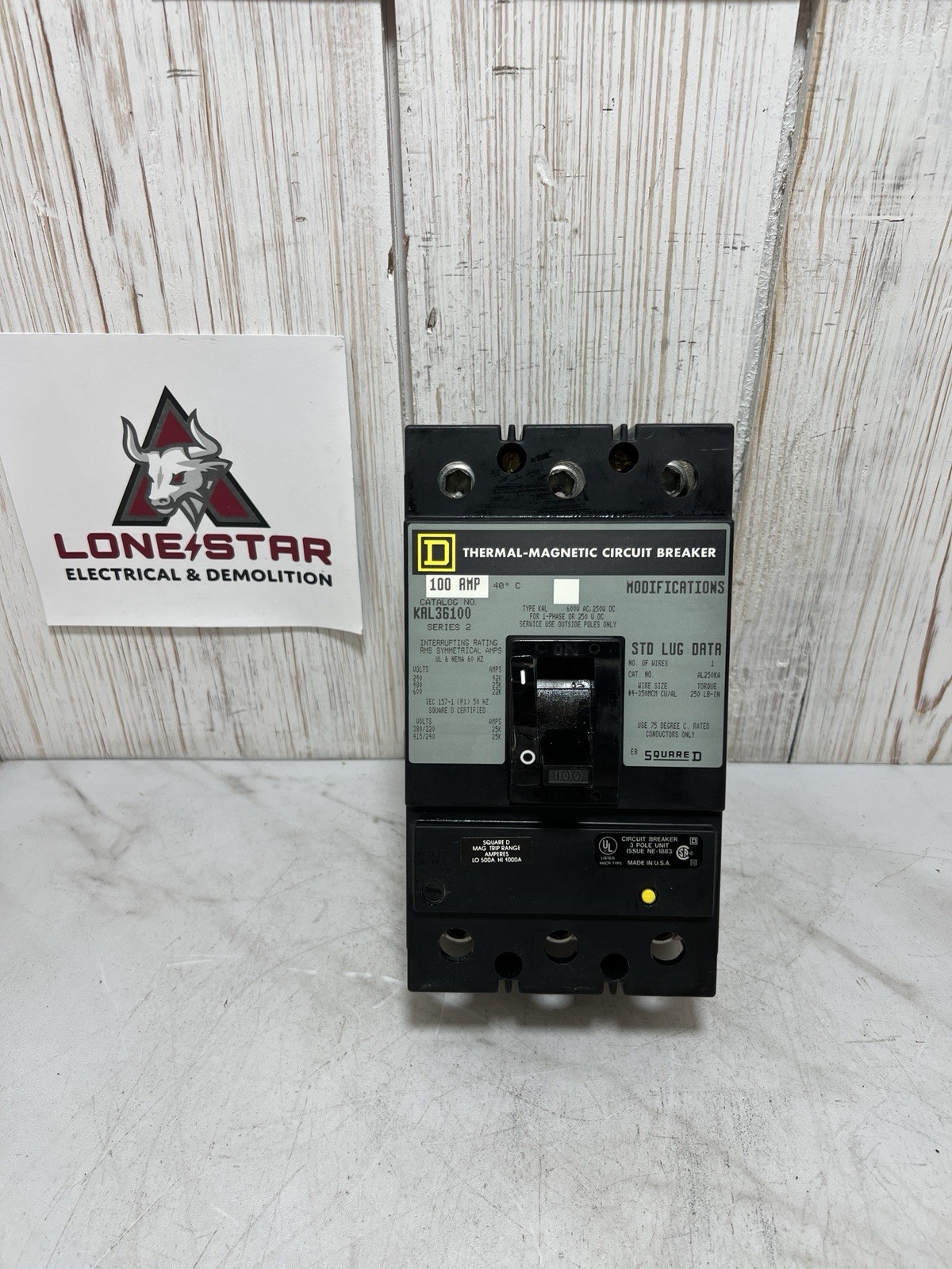 Square D KAL36100