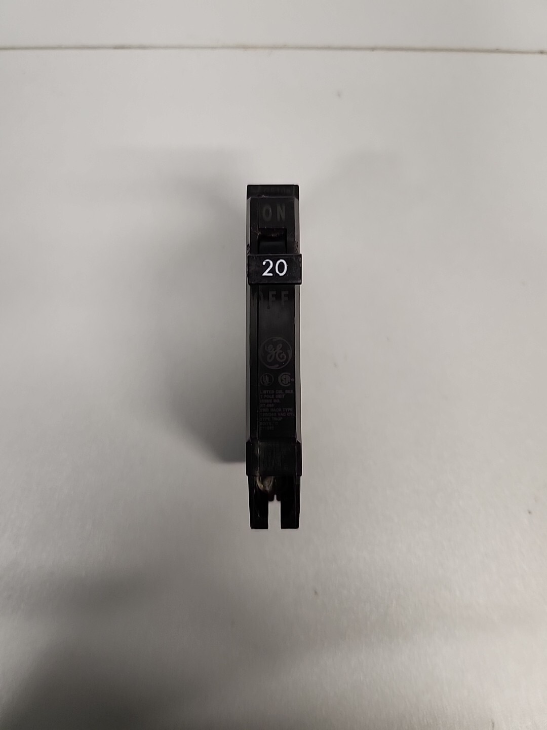 GE THQP120 20-Amp 1-Pole Circuit Breaker 20A 120/240V