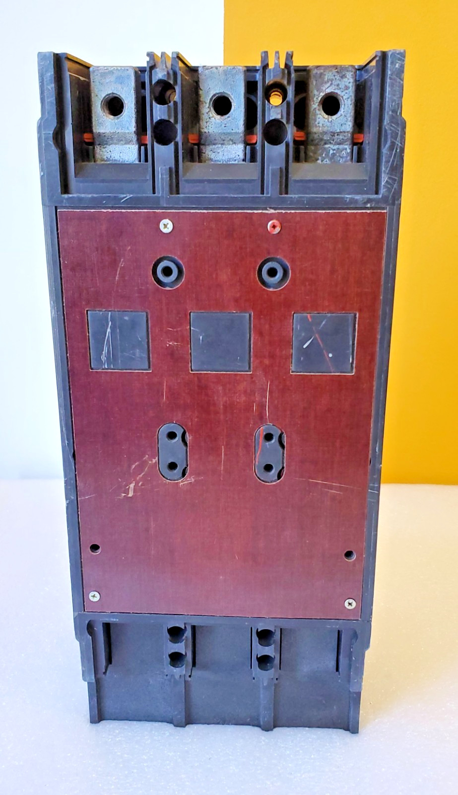 GE 350 Amp Circuit Breaker 3 Pole 480 VAC TLB434350 MAG ADJ MADE IN ITALY TESTED