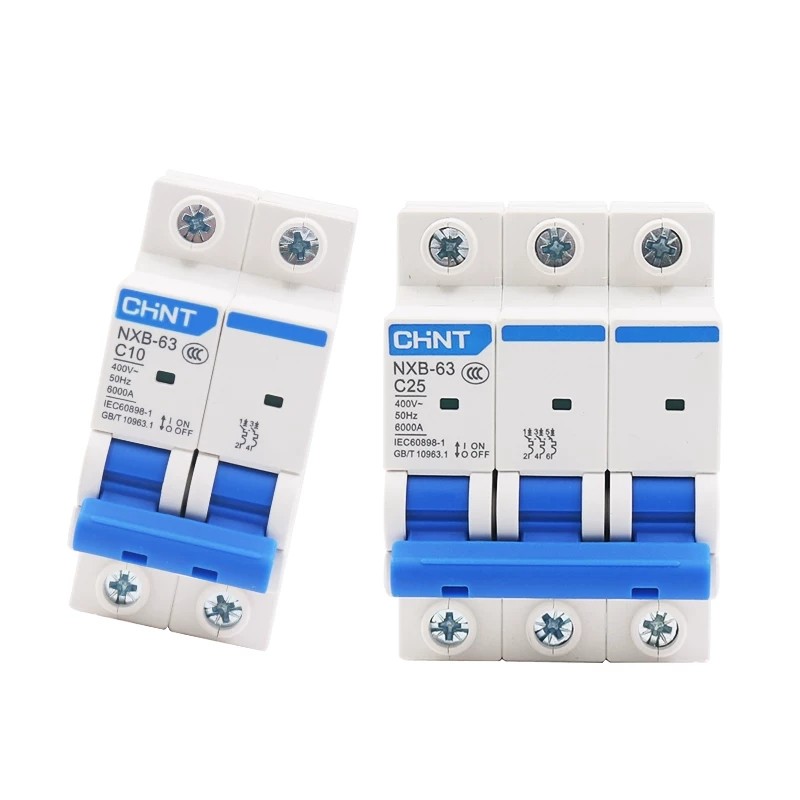 1/2/3/4 Pole 1A 2A 3A 4A 5A 6A – 63A Chint NXB MCB Type C Circuit Breaker Fuse